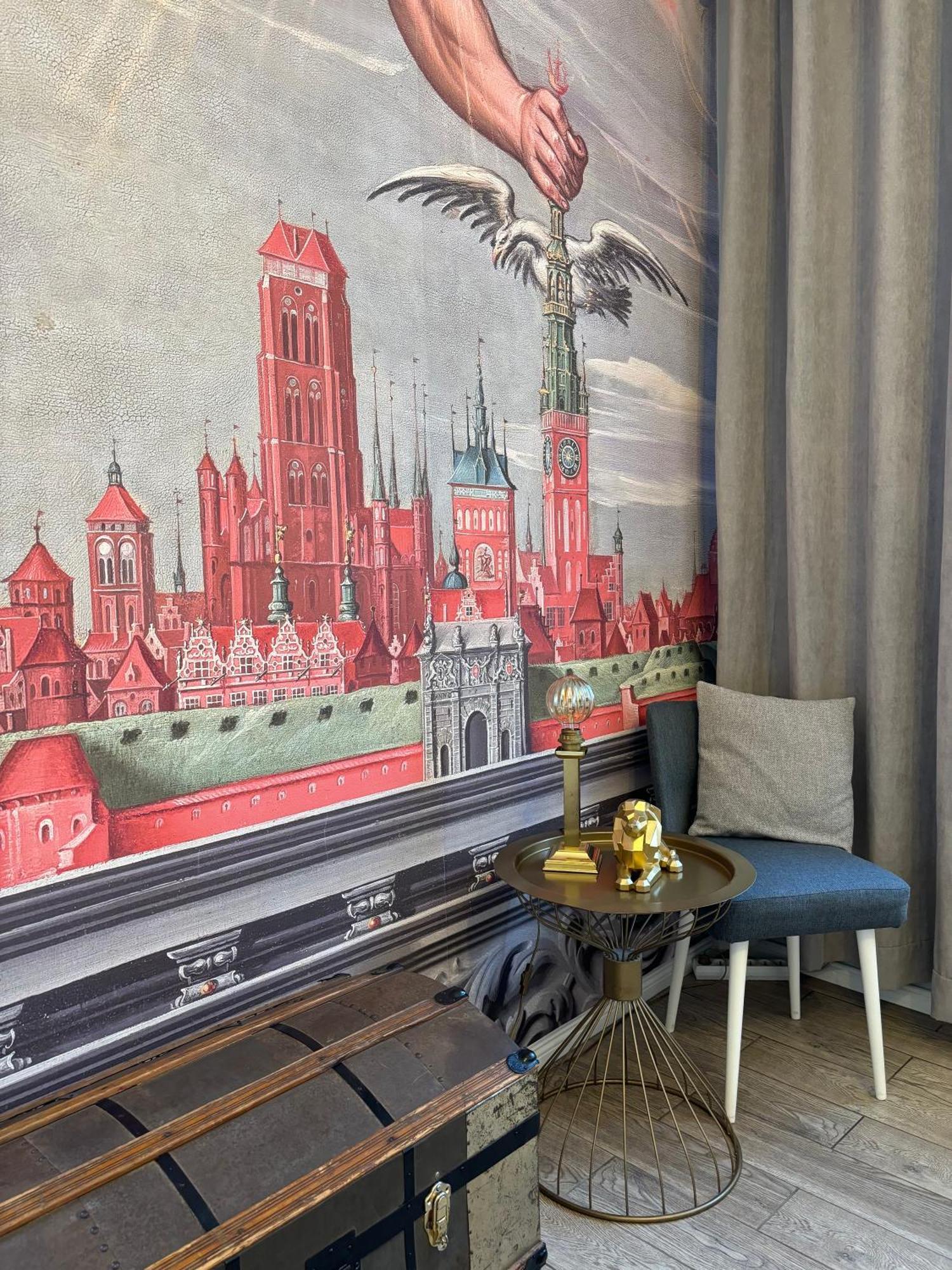Kamienica Pod Lwem Apartment กดัญสก์ ภายนอก รูปภาพ